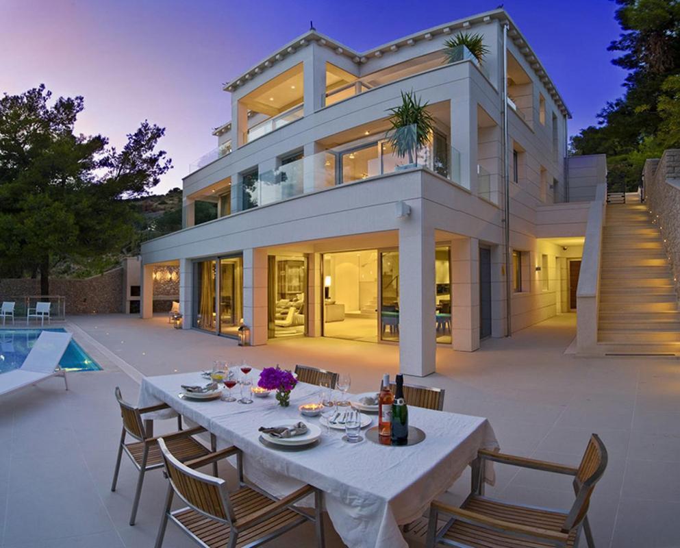 Luxury Seafront Villa My Dream With Private Pool, Jacuzzi And Staff At The Beach On Brac Island - Sumartin Selca  Экстерьер фото